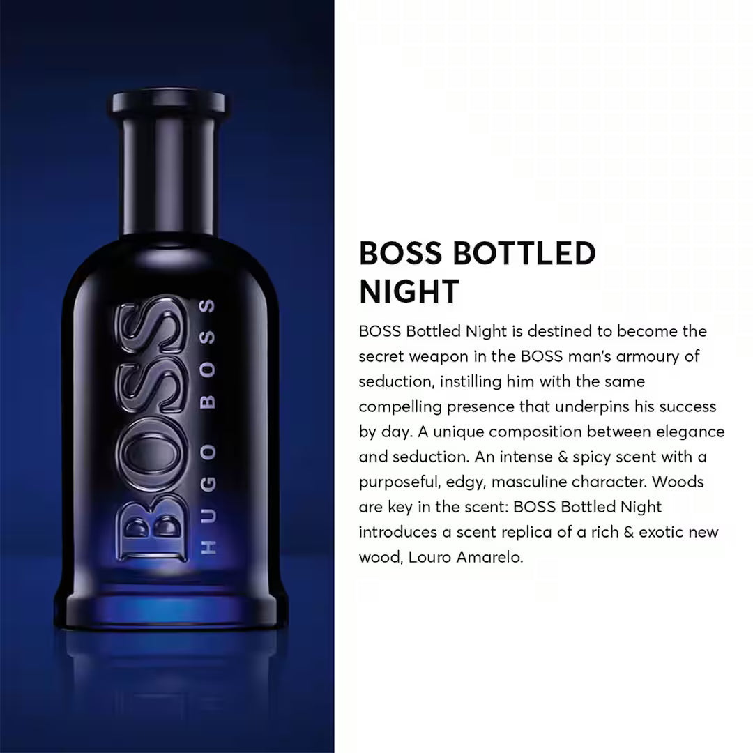 Hugo Boss Bottled Night Eau de Toilette for Men – 200ml