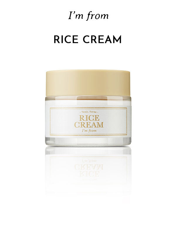 I'm From Rice Cream - Brightening Korean Moisturizer with Rice & Ceramide for Glowing Skin (50g)