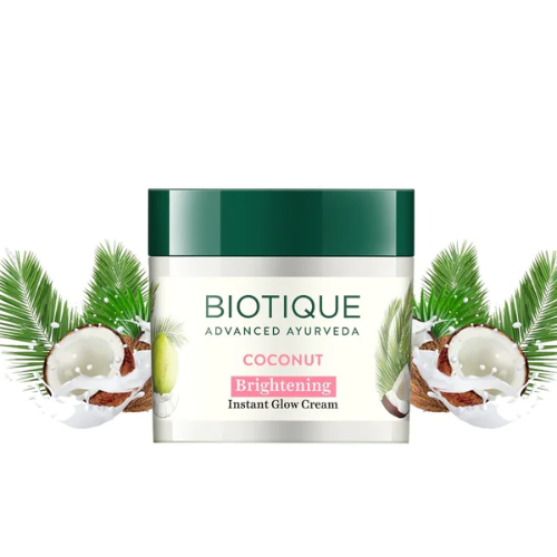 BIOTIQUE Coconut Brightening Instant Glow Cream