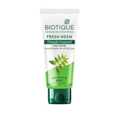 Biotique Neem Pimple Control Face Wash for Acne