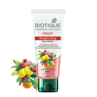 Biotique Fruit Brightening Face Wash for Glowing Skin