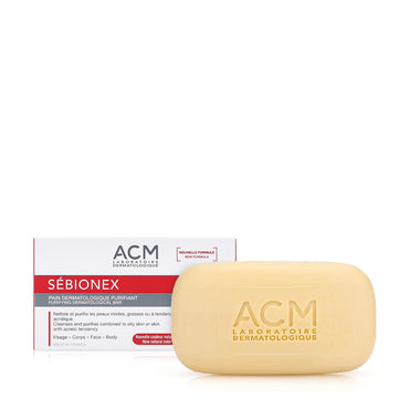 Sebionex Soap | Dermatological Cleansing Bar for Oily & Acne-Prone Skin (100g)