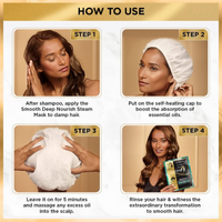 L'Oreal Paris Extraordinary Oil Smooth Steam Mask (Paraben Free) 20ml + 40g
