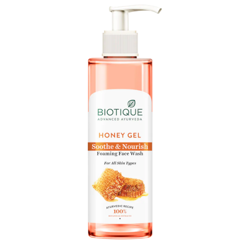 Biotique Honey Gel Foaming Face Wash for Dry Skin