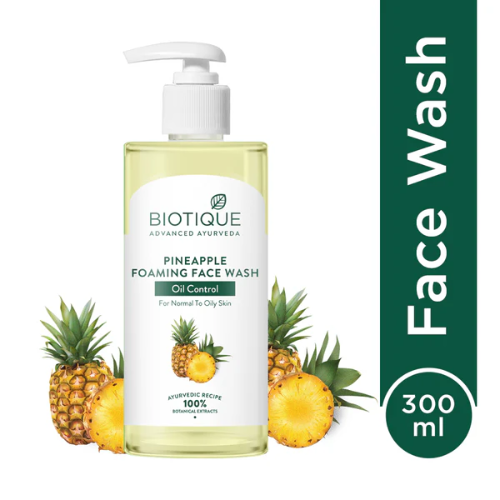 Biotique Pineapple Oil Control Foaming Face Wash