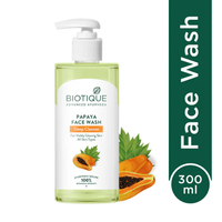 Biotique Papaya Deep Cleanse Face Wash | Oil Control Cleanser