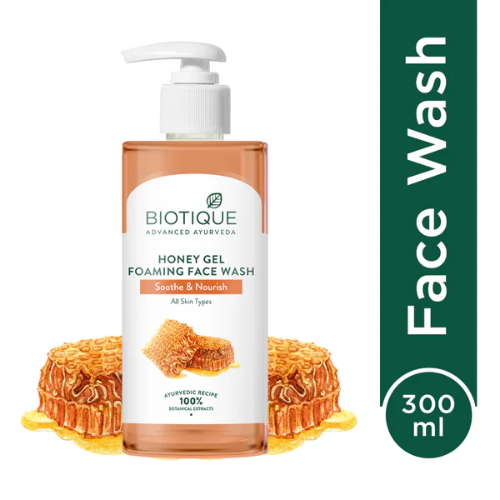 Biotique Honey Gel Foaming Face Wash for Dry Skin