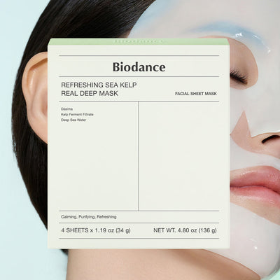 Biodance Refreshing Sea Kelp Real Deep Mask (4 sheets)