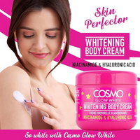 Cosmo Glow White Whitening Body Cream 300g – Pink | Unisex Whitening Skincare