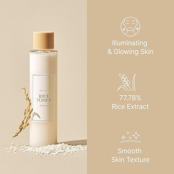 I’m From Rice Toner (150ml) | Cruelty-Free Brightening & Hydrating Toner