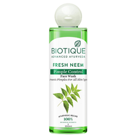 Biotique Neem Pimple Control Face Wash for Acne
