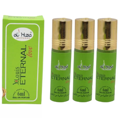 Xlouis Eternal Love Attar - 6ml Roll-On | Romantic Long-Lasting Perfume Oil (Pack of 3)