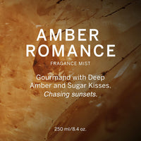 Victoria's Secret Amber Romance Body Mist for Women, Perfume with Notes of Sugar Kisses, Women’s Fragrance