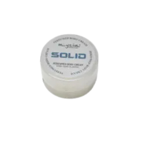 Myzia Solid Perfumed Body Cream – 10g Each, Pack of 12 | Bold, Long-Lasting Scent