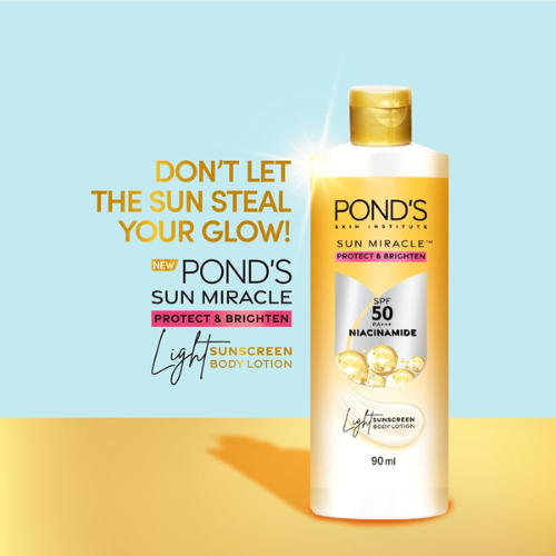 POND’S Sun Miracle SPF 30 PA+++ Sunscreen Body Lotion