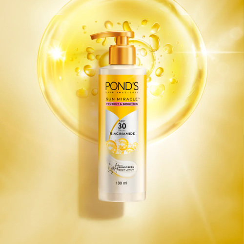 POND’S Sun Miracle SPF 30 PA+++ Sunscreen Body Lotion