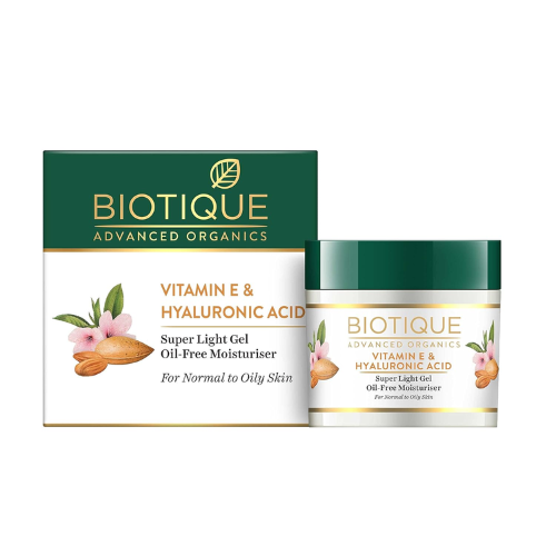 BIOTIQUE Vitamin E & Hyaluronic Acid Gel Moisturiser