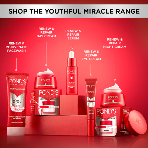 POND’S Youthful Miracle Hexyl Retinol Complex Day Cream SPF 15 PA++