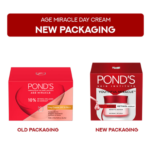 POND’S Youthful Miracle Hexyl Retinol Complex Day Cream SPF 15 PA++