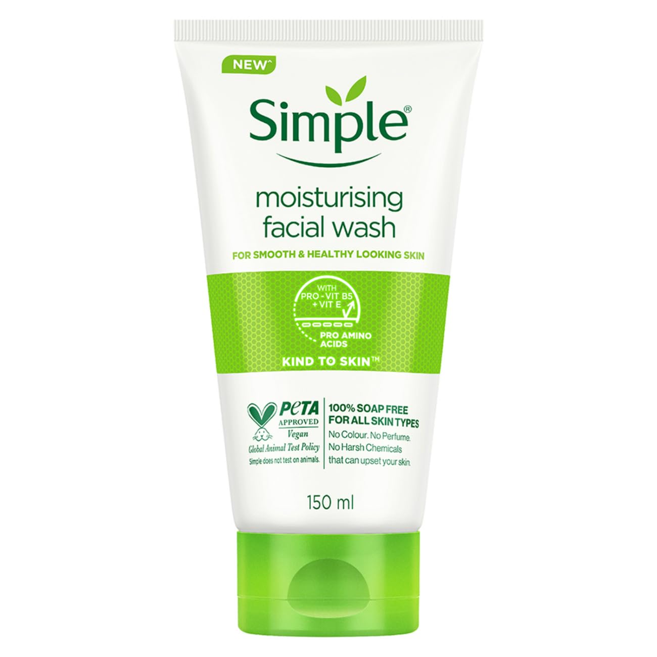 Simple Kind To Skin Moisturising Facial Wash 150 ml