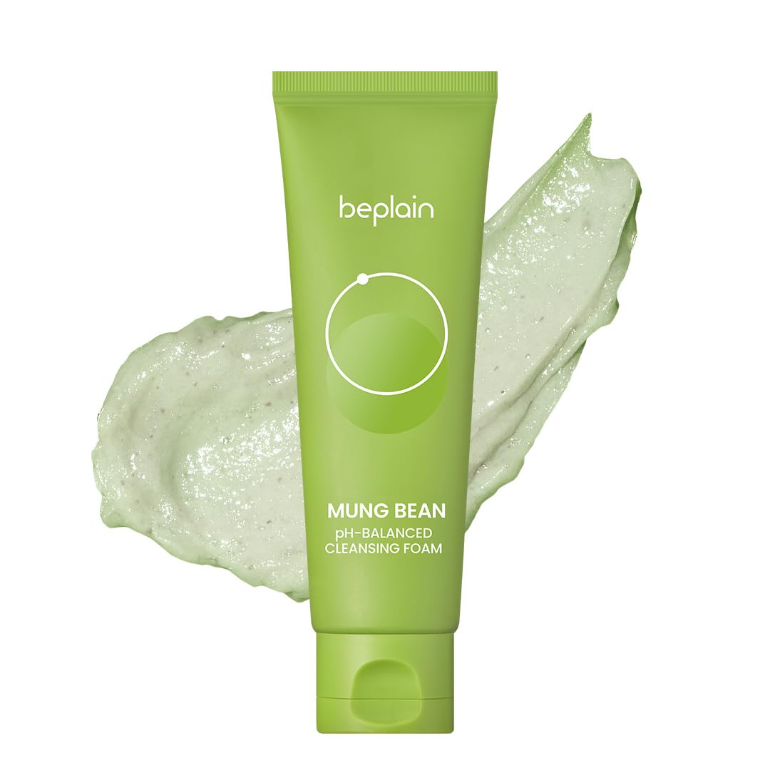 beplain Greenful pH-Balanced Cleansing Foam | Gentle Daily Face Wash