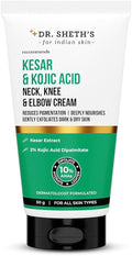 Dr. Sheth's Kesar & Kojic Acid Neck, Knee & Elbow Cream 50g