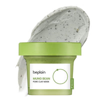 beplain Mung Bean Pore Clay Mask (120ml) | Deep-Cleansing & Pore Refining
