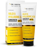 Dr. Sheth's Haldi & Hyaluronic Acid Sunscreen 80g