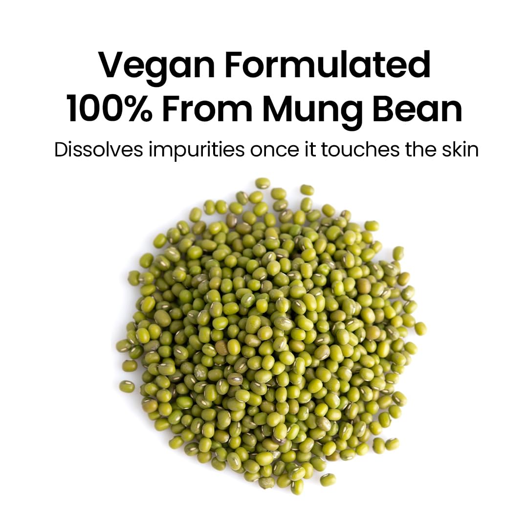 Beplain Greenful Vegan Cleansing Oil (200ml) | Gentle Makeup Remover & Daily Cleanser