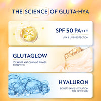 Vaseline Gluta Hya - Antioxidant SPF 50 PA+++ Sunscreen for Face & Body