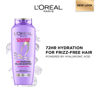L'ORÉAL PARIS HYALURON MOISTURE 72H MOISTURE FILLING SHAMPOO (180ml)