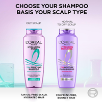 L'ORÉAL PARIS HYALURON MOISTURE 72H MOISTURE FILLING SHAMPOO (180ml)