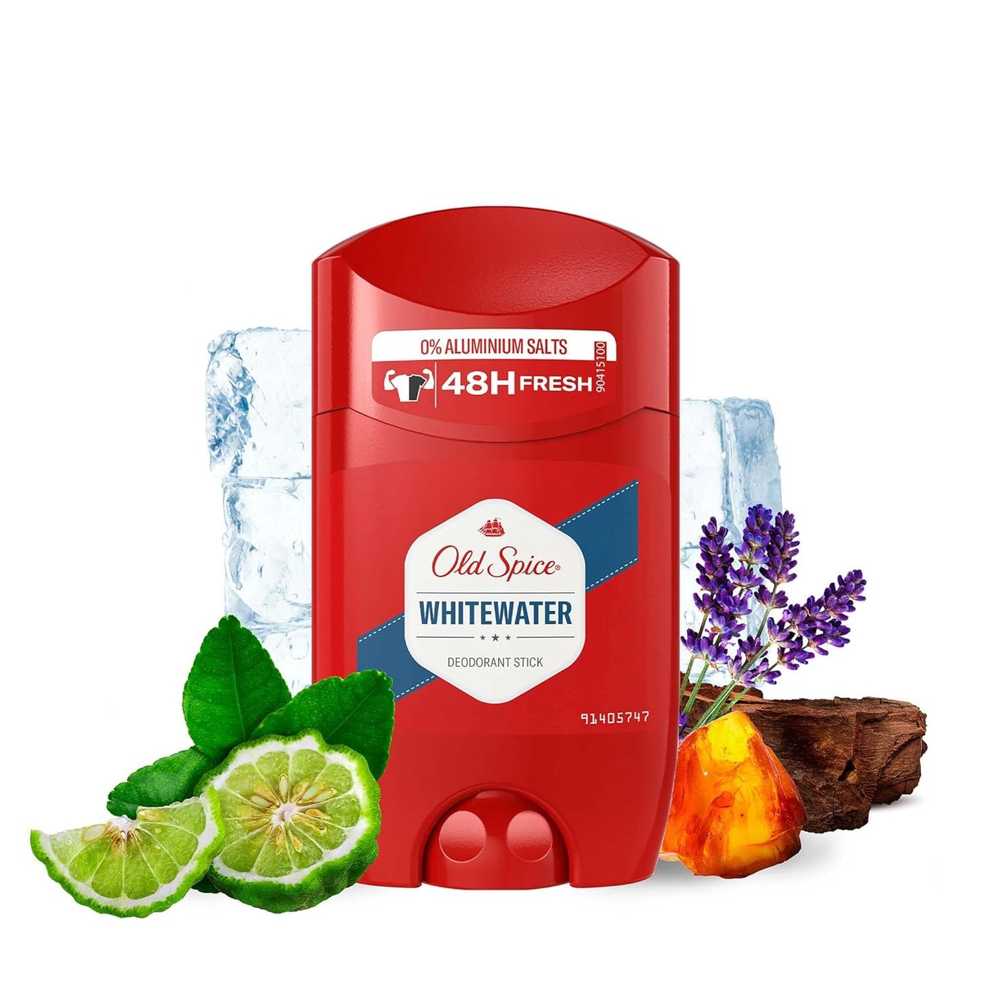 Old Spice High Endurance Deodorant Stick Whitewater for Men (Pack of 1) - 50ml