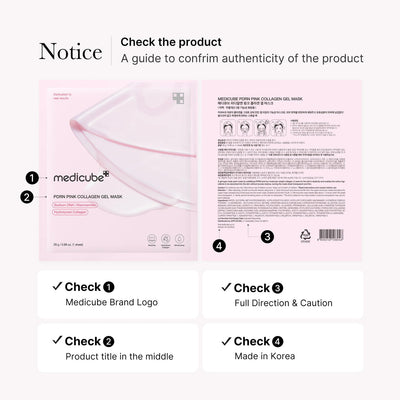 Medicube PDRN Pink Collagen Gel Mask (1 sheet)