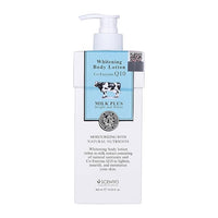 Scentio Milk Plus Organic Whitening Body Lotion with Co-Enzyme Q10 & Milk Protein – 400ml (Made in Thailand)