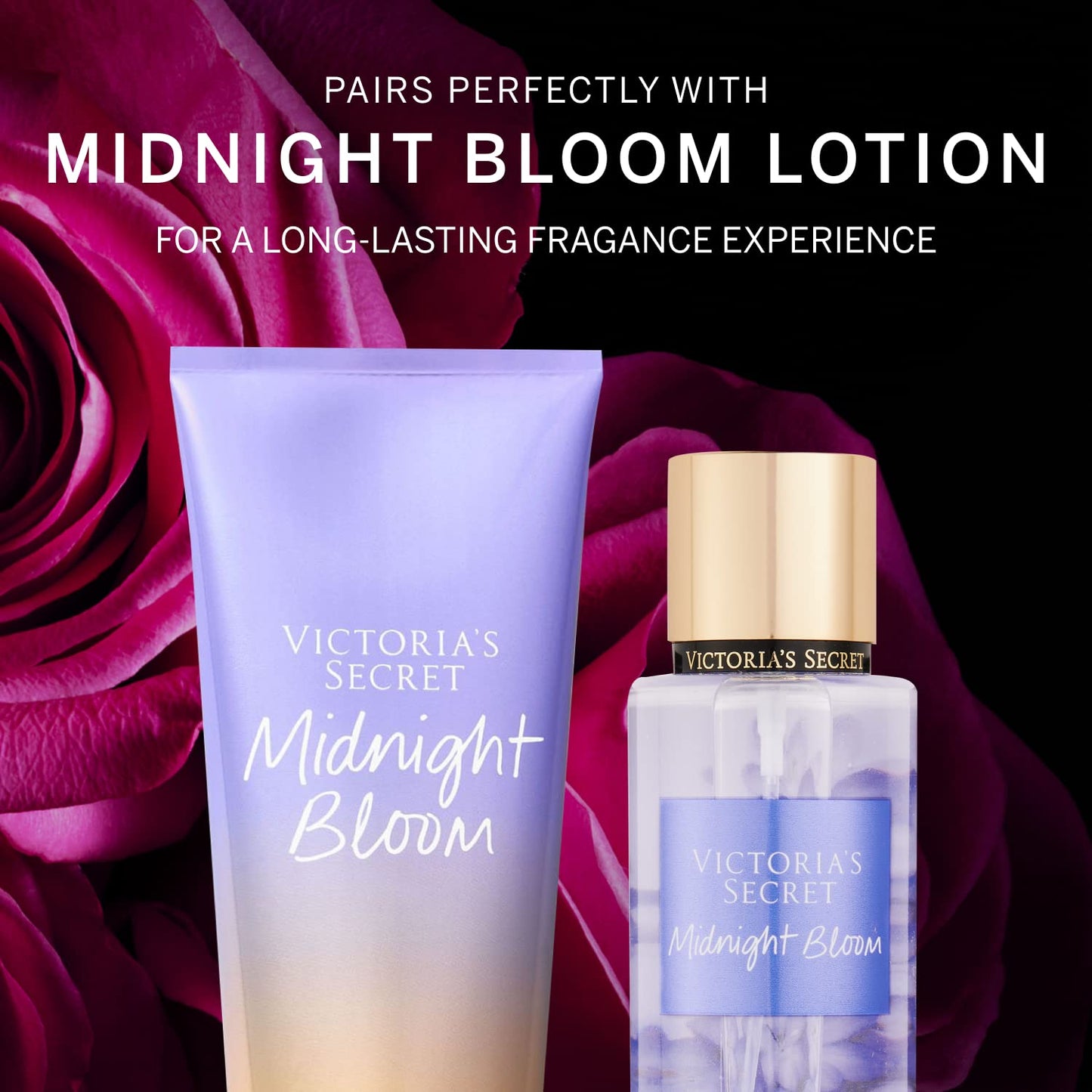 Victoria's Secret Midnight Bloom Body Mist for Women (250 ml)