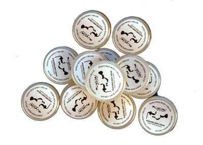 Myzia Maryam Perfumed Body Cream – 10g Each, Pack of 12 | Soft, Elegant Fragrance