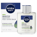 Nivea Men Sensitive After Shave Balm | Extra Soothing & Hydrating Post-Shave Care | With Chamomile & Vitamin E |