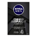 NIVEA MEN Deep Impact Comfort After Shave Lotion | Refreshing & Soothing Post-Shave Care | 100ml