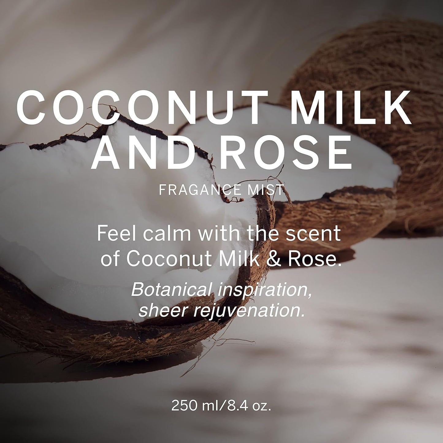 Victoria's Secret Coconut Milk and Rose Body Mist for Women, Feel Calm Women’s Fragrance, 250 ml