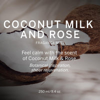 Victoria's Secret Coconut Milk and Rose Body Mist for Women, Feel Calm Women’s Fragrance, 250 ml