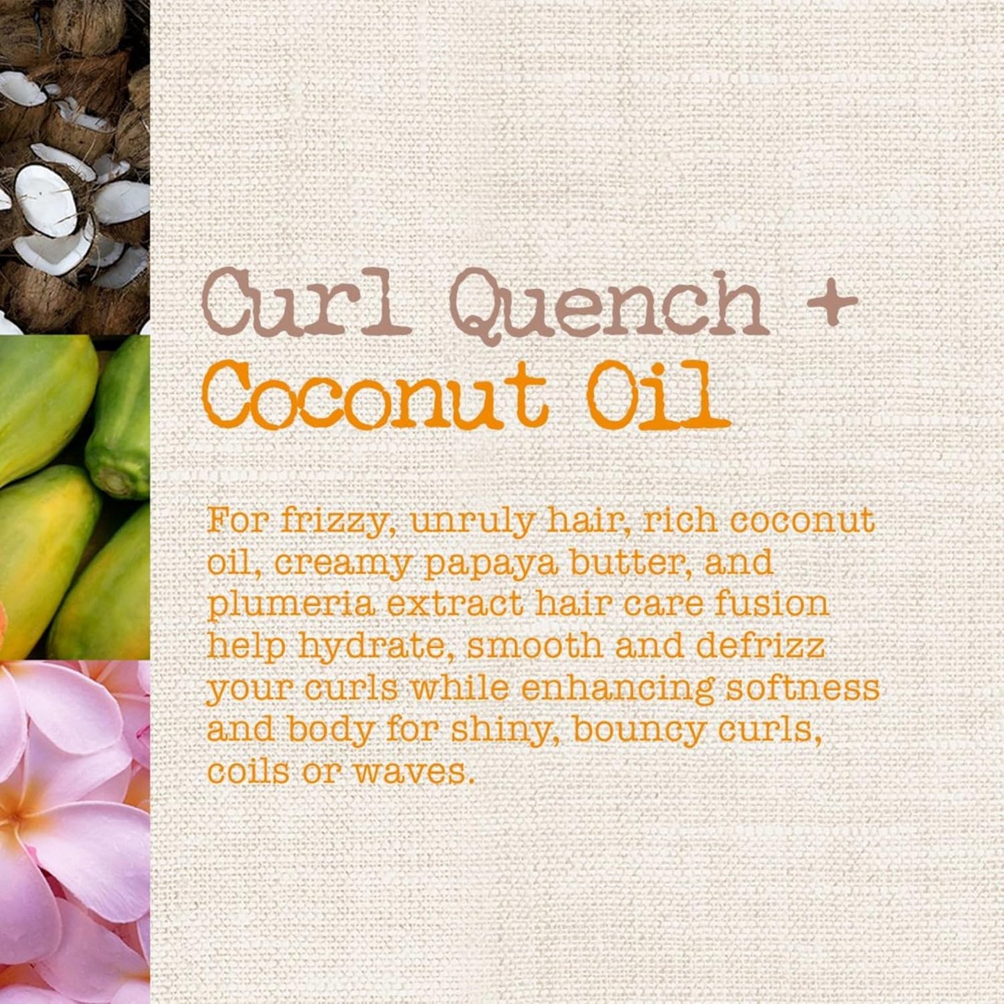 Maui Moisture Curl Quench + Coconut Oil Shampoo, 13 Ounce
