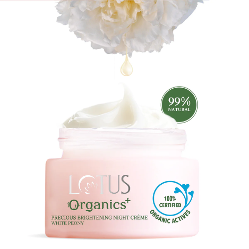 Lotus Precious Brightening Night Crème | Dark Spot & Radiance Boosting Night Care