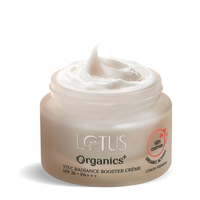 Lotus Organics+ Vitamin C Radiance Booster Cream | Brightening & Glow Moisturizer