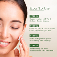 Lotus Organics+ Vitamin C Radiance Booster Cream | Brightening & Glow Moisturizer