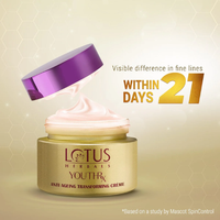 Lotus YouthRx Anti Ageing Transforming Cream SPF 25 PA+++ | Firming & Brightening Day Cream