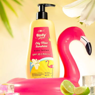 Plum Lily Miss Sunshine Sunscreen Body Lotion SPF 35 PA+++ by Plum BodyLovin 200ml