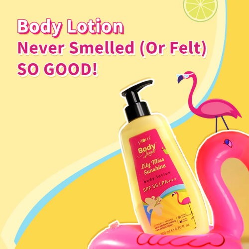 Plum Lily Miss Sunshine Sunscreen Body Lotion SPF 35 PA+++ by Plum BodyLovin 200ml