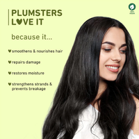 Plum Olive & Macadamia Mega Moisturizing Hair Mask 80g