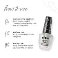 Plum Color Affair 3-in-1 Strengthener, Base & Top Coat